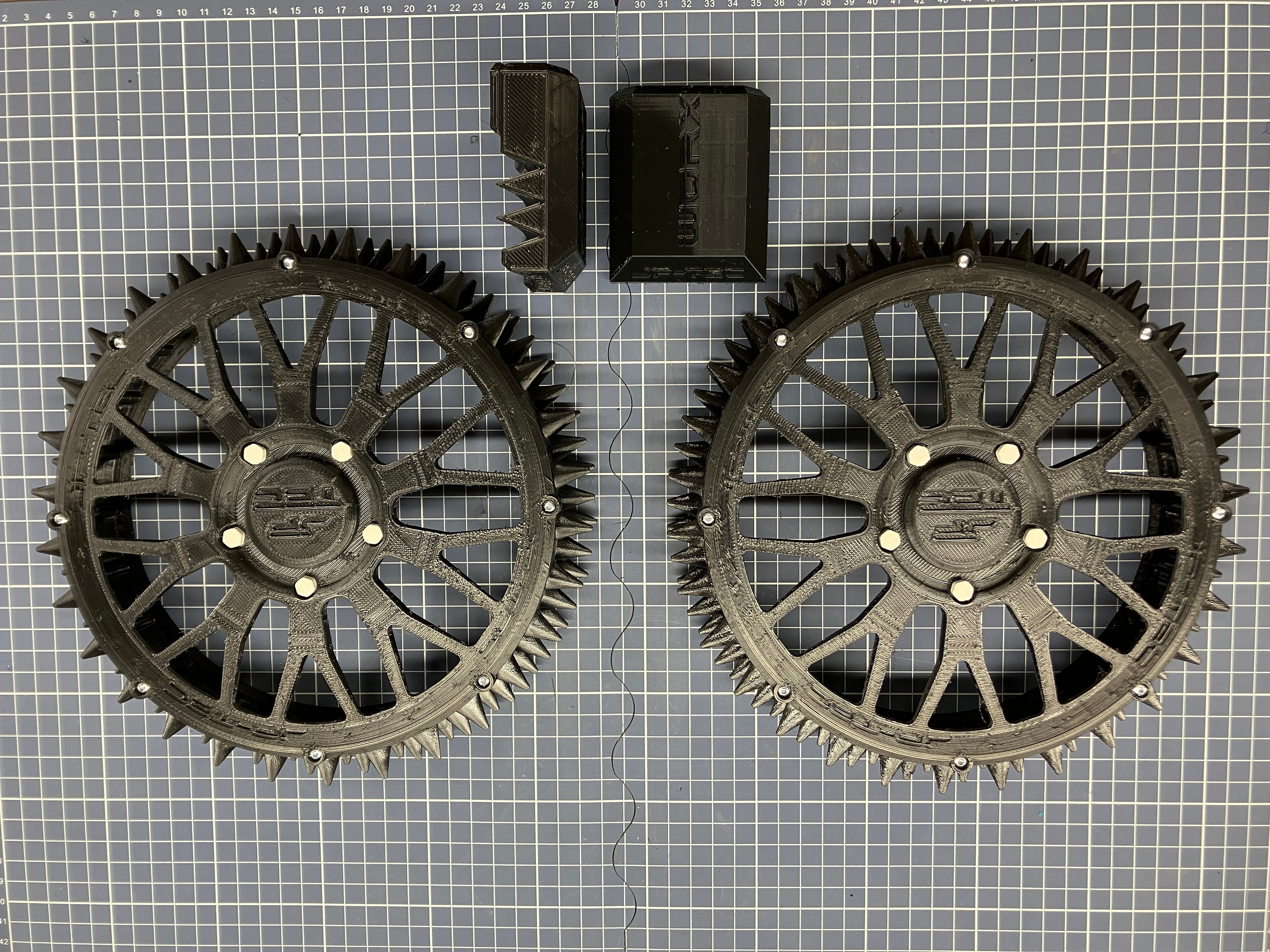 Worx Landroid Wheels M300-M1000, Plus, Spike, Spiked Wheels, Spare ...