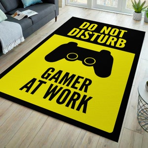 Gamer rug, ardace rug, arcade room rug, game room rug, gamer room rug, gamer room decor, arcade carpet, gift for gamer, gamer carpet