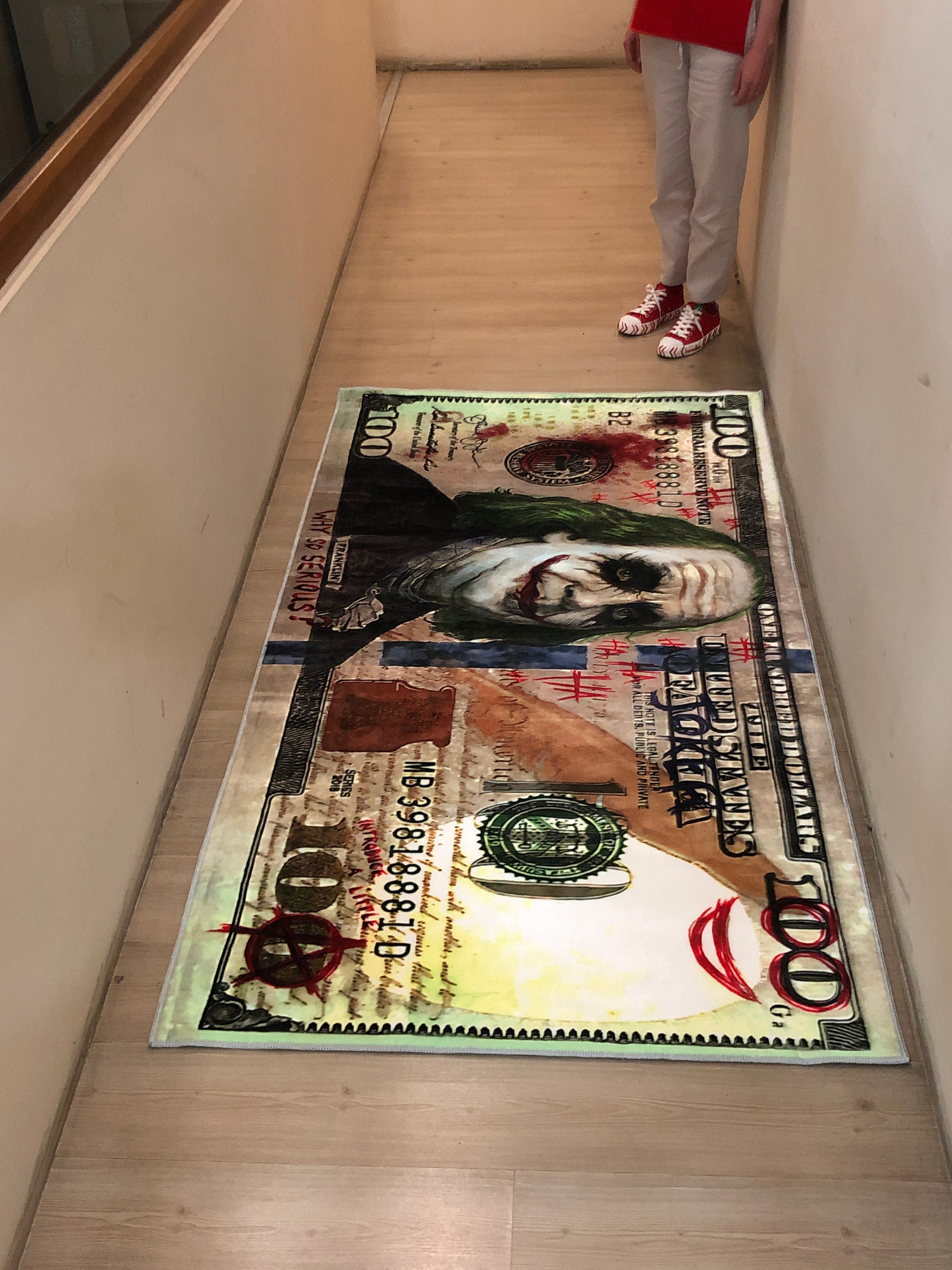 Dollar Rug, Dollar Runner Rug, Money Rug, Money Runner Rug, Money ...