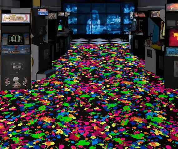 Arcade Rug, Arcade Room Rug, Arcade Carpet, Arcade Area Rug