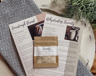 Sourdough Starter Dehydrated, Sourdough Bread, Homemaking, Baking, Active Starter, Sourdough Kit