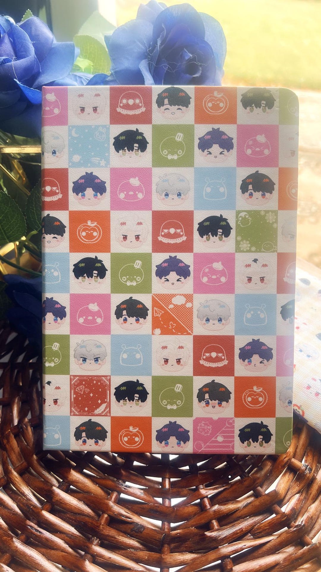 Love and Deepspace Chibis | A5 Leatherette Dot Grid Journal Notebook - Etsy