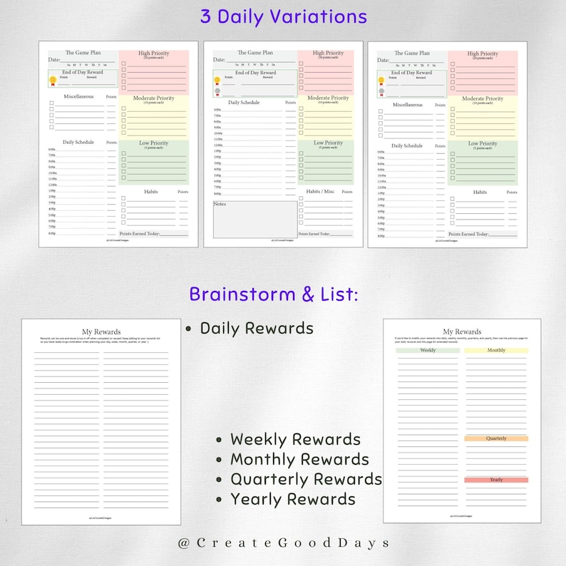 Gamify Your To-do List, Motivating Fun Rewards, Productivity Tracker ...