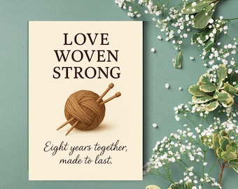 Love Woven Strong: Printable Anniversary Art
