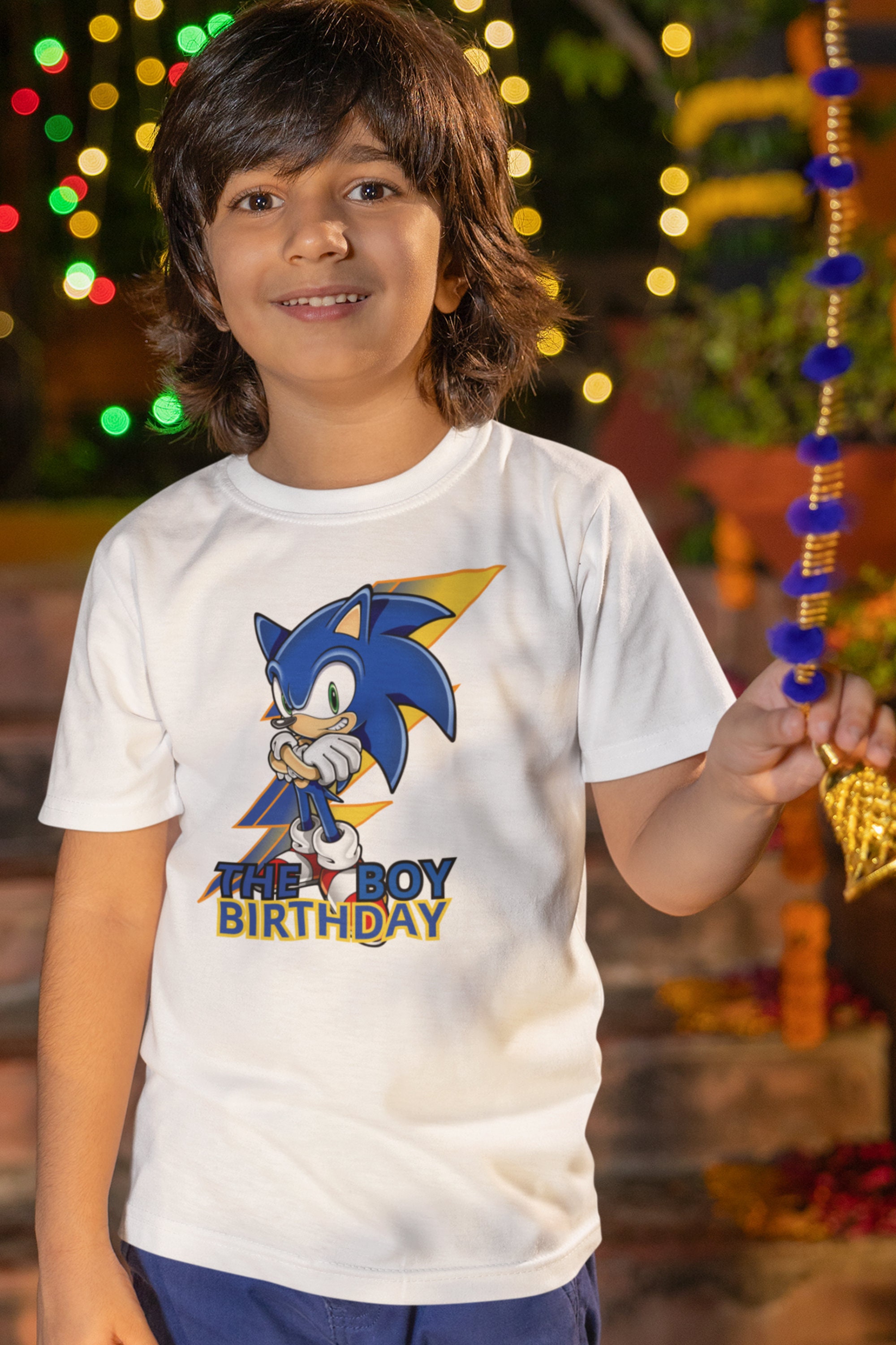 Camiseta de cumpleanos de sonic Etsy Mexico