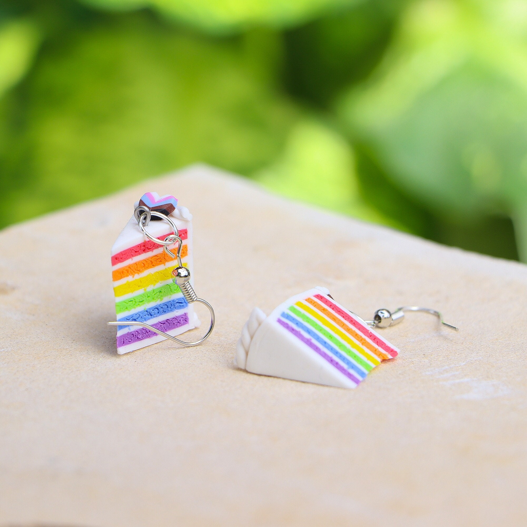 LGBT Pride Creolen Clip On - Edelstahl Ohrringe Ohne Piercing Für Herren & Damen