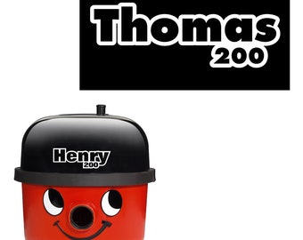 Henry Hoover Personalised Custom Sticker Gifts For His And Hers Unique Birthdays Fun Gift