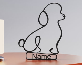 Personalisierbare Geschenkidee - Hund/Haustier/Pudel mit Name