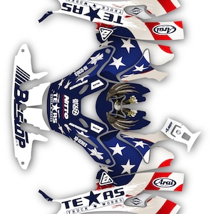 ARAI helmet Screamin Eagle - Helmet graphics, helmet kit, helmet decals, motocross helmet stickers, motocross helmet kit, motocross graphics