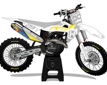 HUSQVARNA Search - mx graphics kit, moto graphics, dirt bike graphics kit, bike graphics kit, dirt bike race decal Husky Graphics Decal Wrap