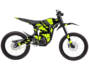 TALARIA Shattered Hiviz Graphics - Bike NOT Included, Talaria Decals, Ebike Kit, Custom E Bike Graphics, Talaria Graphics
