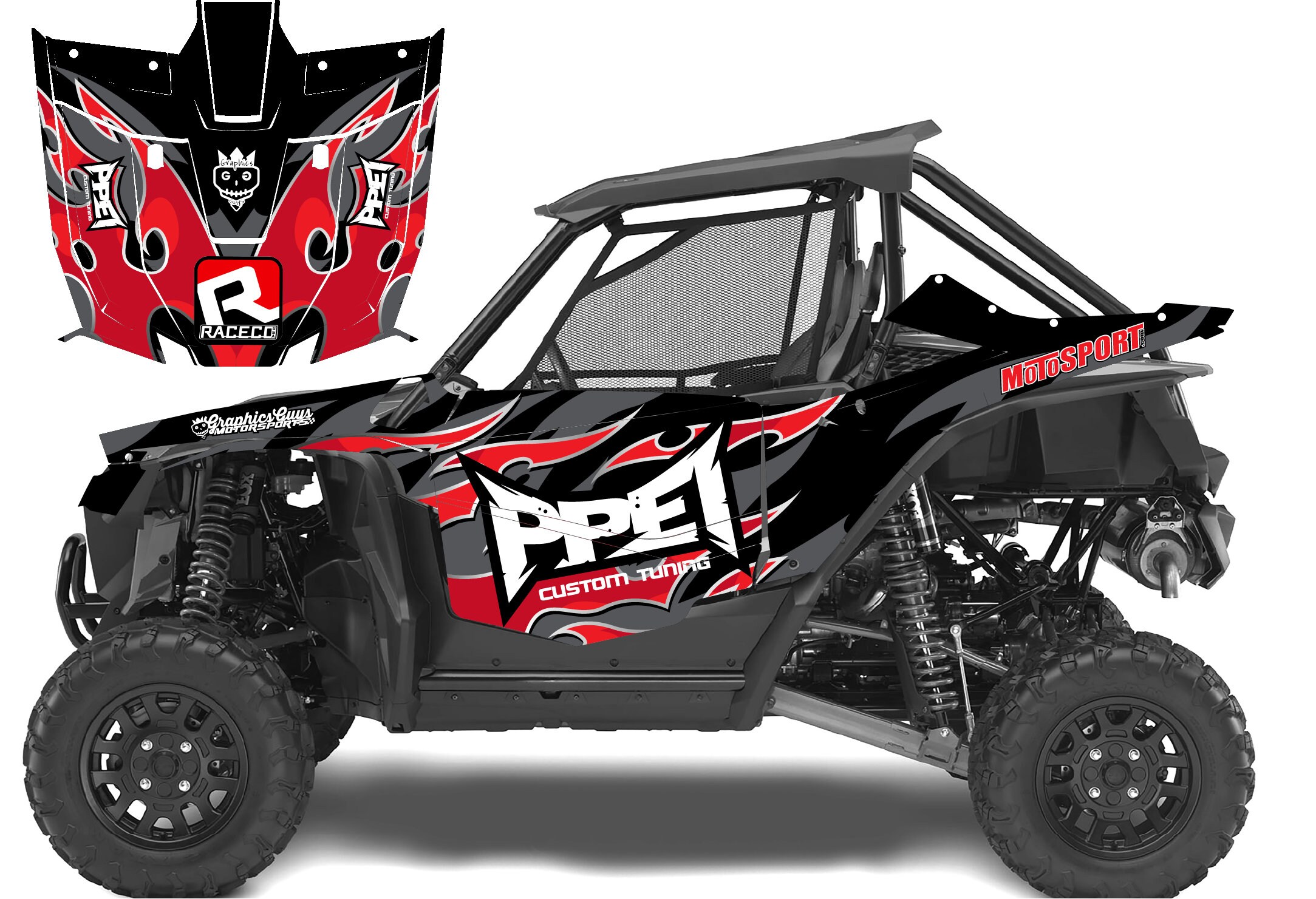 HONDA TALON Drift - Graphics Kit, Decals, Stickers, Custom, Free ...