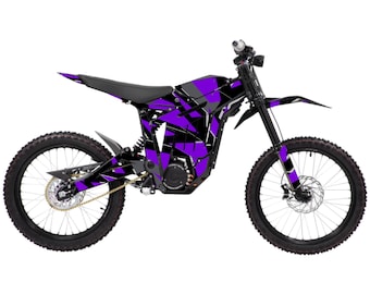 TALARIA Shattered Graphics - Bike NOT Included, Talaira Decals, Ebike Kit, Custom E Bike Graphics, Talaria Graphics, Electric Bike Kit