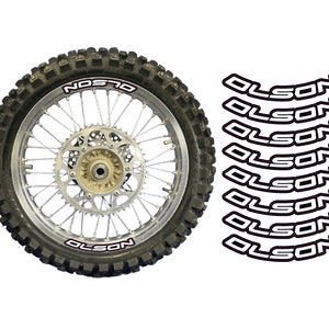 Rim Stickers - Wheel Stickers Decals mx graphics kit, moto graphics, dirt bike graphics kit, bike graphics kit, dirt bike race decal