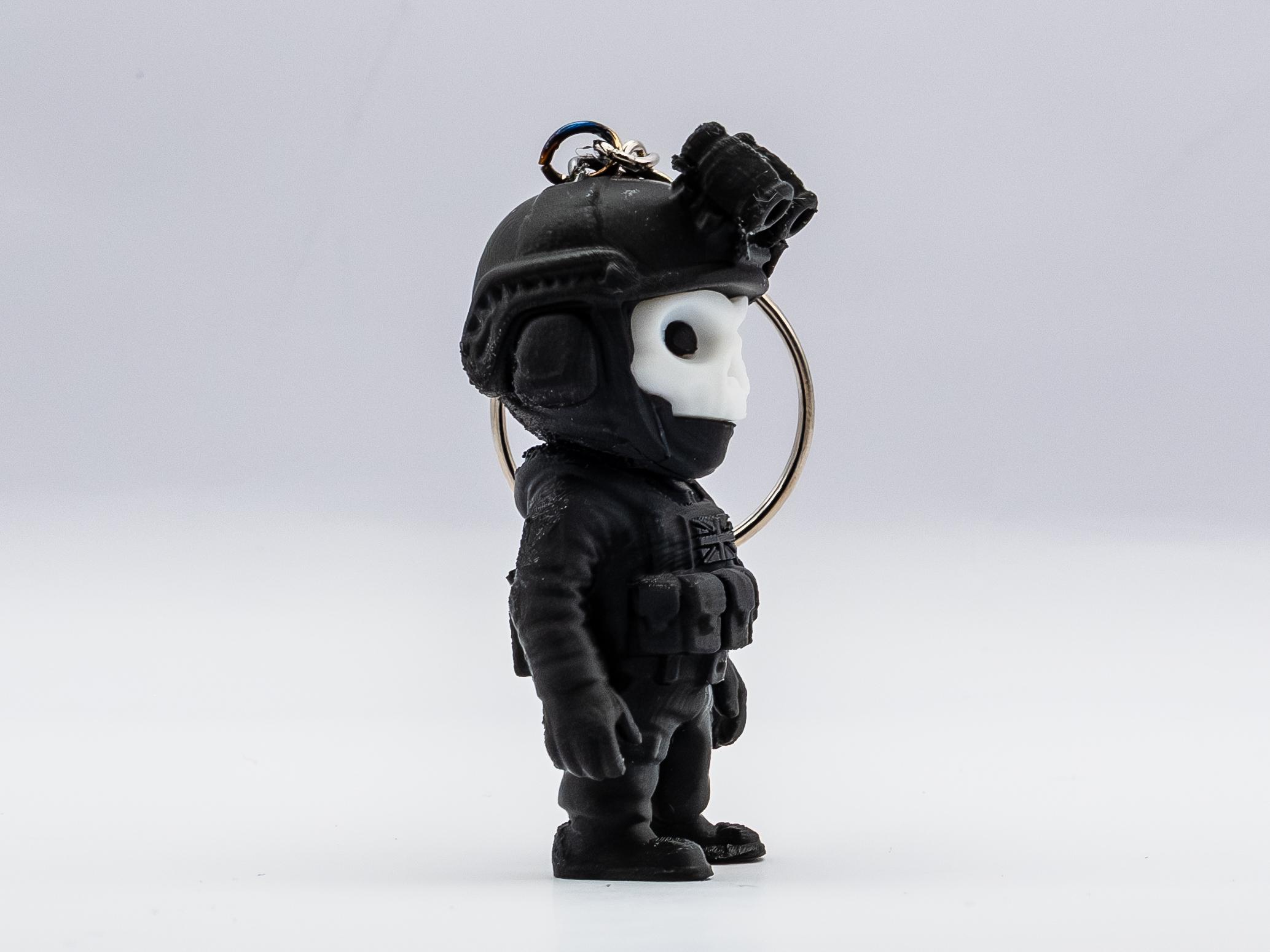 Cod Mini Figures Ghost Keychain – COD Gamer Mini Figure - Etsy