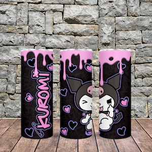 Kitty 20 oz Sublimation Tumbler Wrap 300DPI PNG