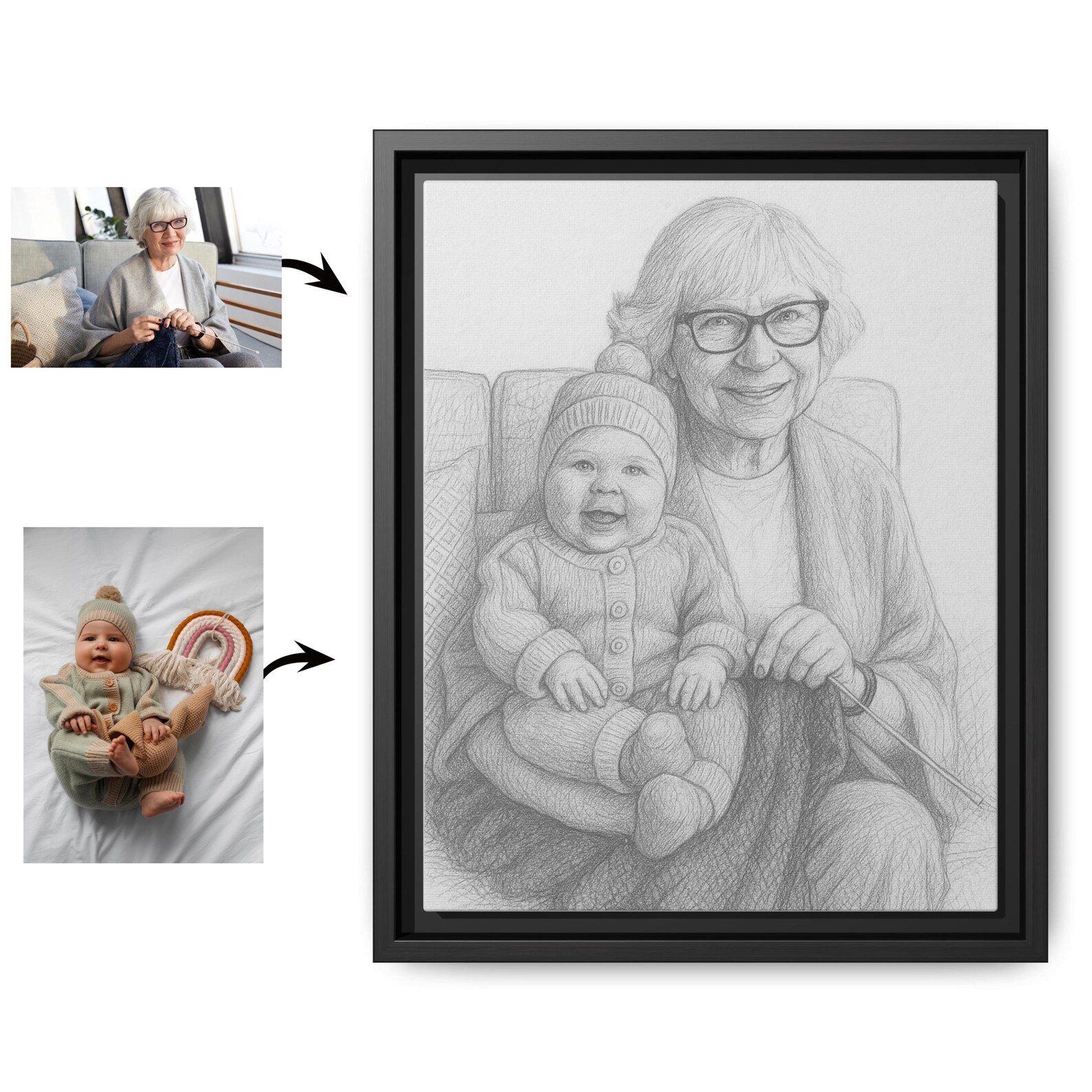 custom-grandpa-kids-pencil-portrait-personalized-family-drawing
