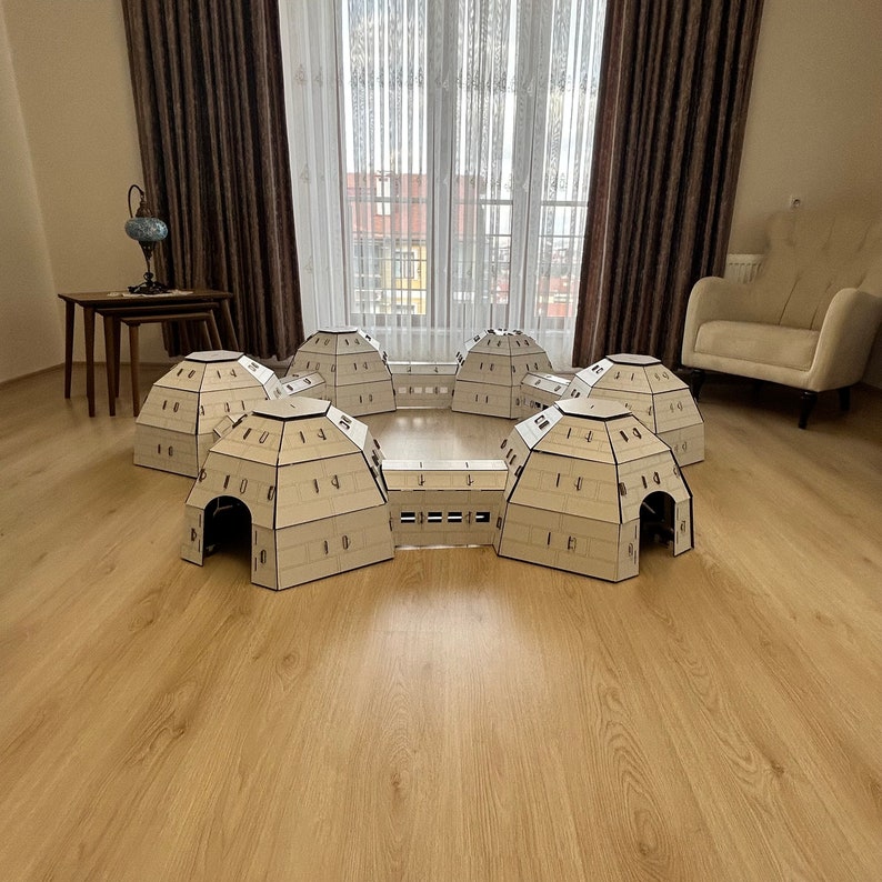 Medium Igloo Rabbit House, Bunny House, Rabbit Bed, Rabbit Cave, Rabbit