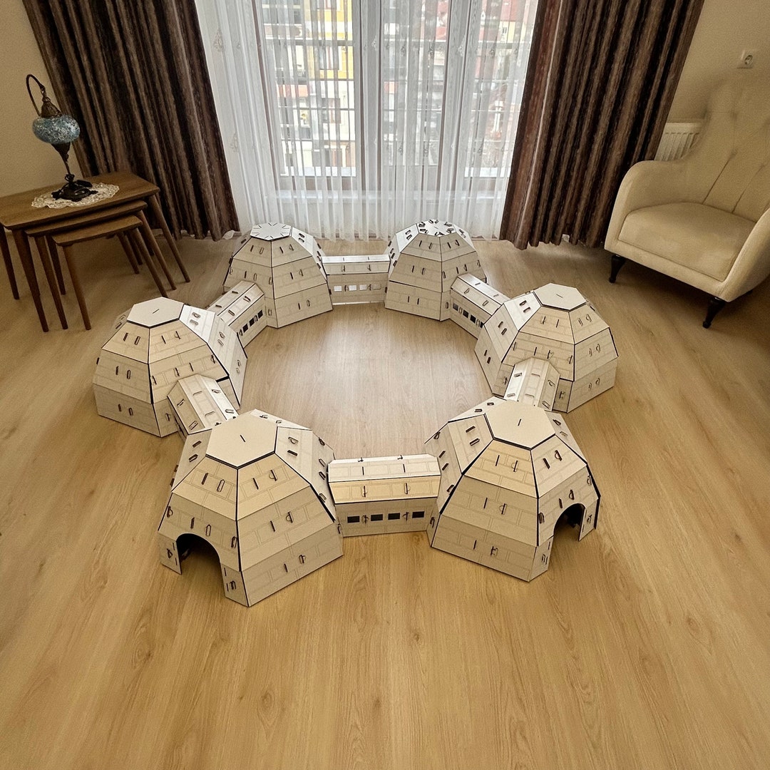Medium White Igloo Rabbit House, Bunny House, Rabbit Bed, Rabbit Cave
