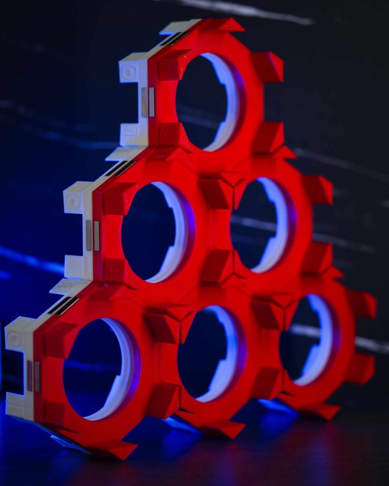 Custom Beer Pong Rack: Magnetic Modular Solo Cup Holder - Etsy