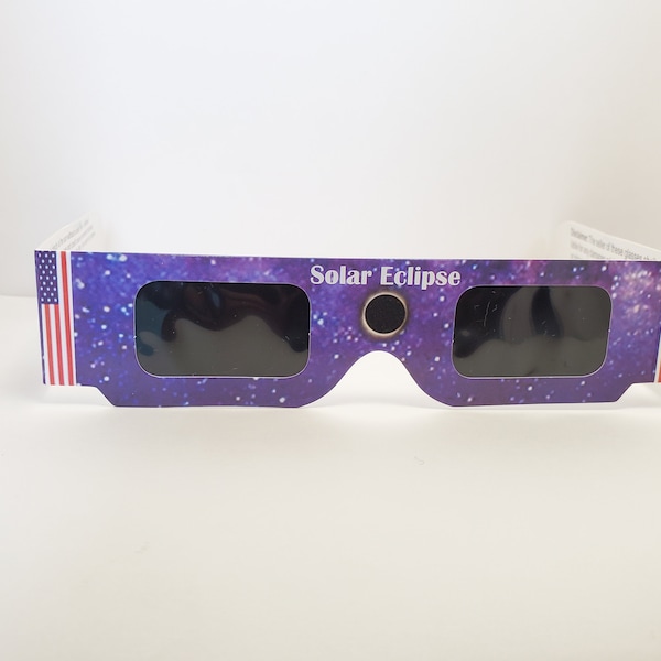 ISO Certified Solar Eclipse Glasses- Nasa Certified- Single Pack