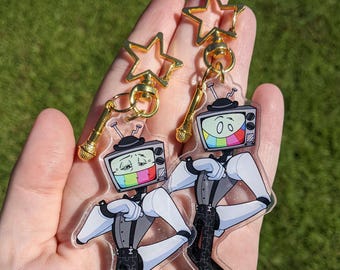 SMG4 Mr. Puzzles Keychain