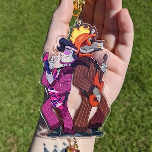 Toontown Corporate Clash Firesetter Keychain and Bag Charm