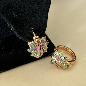 Dainty Floral Hoop Earrings, Gold Floral Hoop Earrings, Gold Hoops, Nickel Free Earrings, Perfect For Everyday Earrings, Rose Gold Hoop