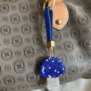 Bag Charm, Keychain, Mushroom Keychain, Shiny Keychain, Mushroom Charm, Shiny Charm, Big Charm, Gifts For Birthday, Gifts For Her