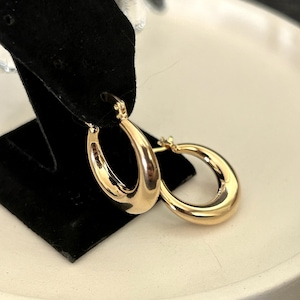 Gold Hoop Earrings, Gold Hoops, Tiny Gold Hoops, Nickel Free Earrings, Perfect For Everyday Earrings, Minimalist Gold Hoops