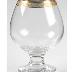 Vintage Classique Circleware Footed brandy Snifter Set Of 5