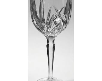 Waterford Crystal Marquis Brookside 12oz Wine / Water Goblet SIGNED Discontinued
