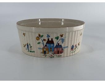 International Heartland Large Soufflé  Serving Bowl 8" RARE