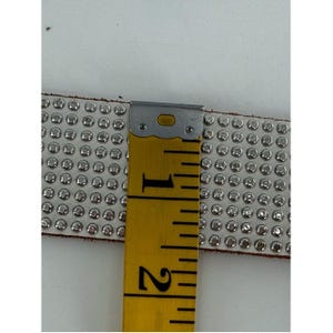 Joe's Jeans White Leather Studded Belt 36 / L image 8