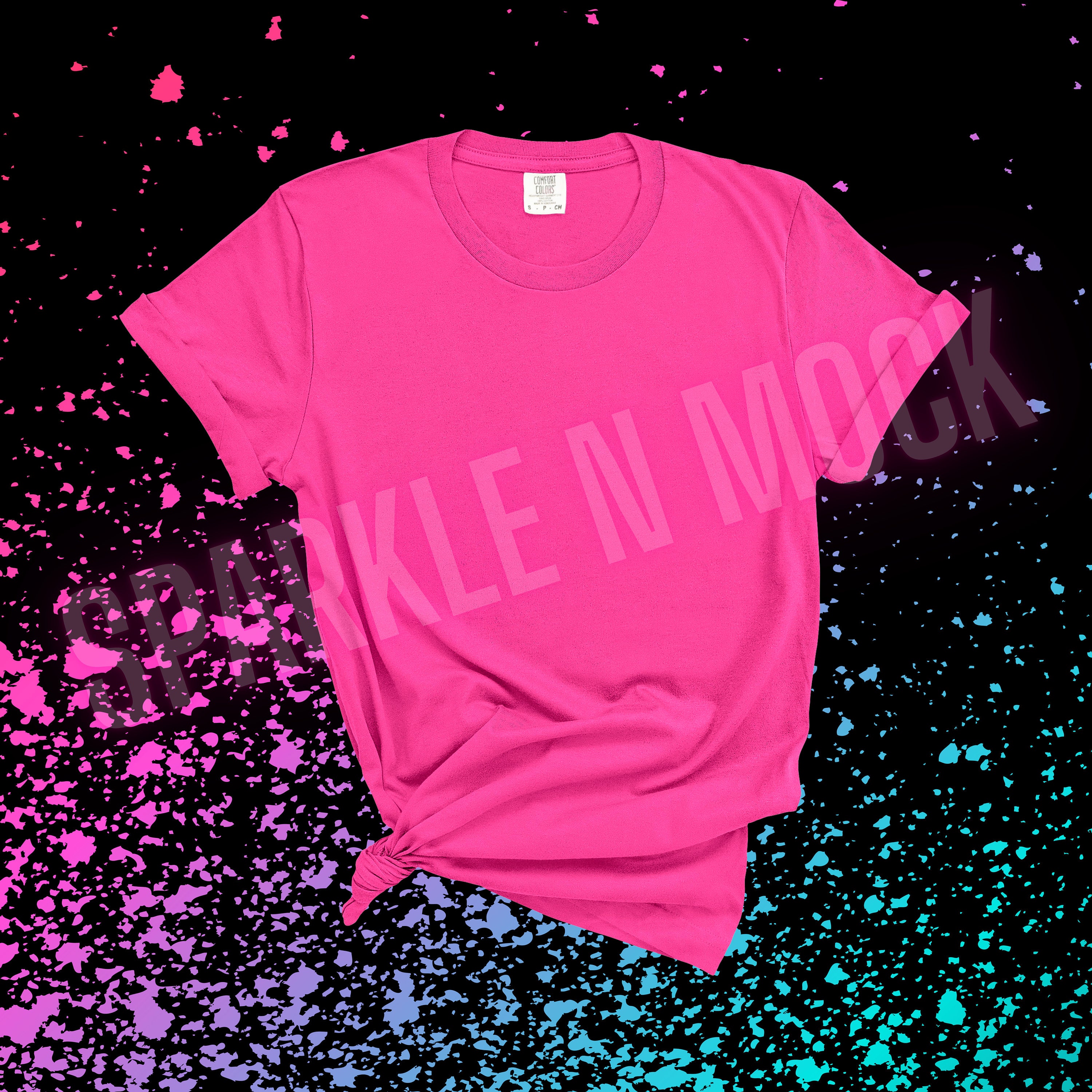 Neon Scribble Cooling UPF50+ Mock Neck Top