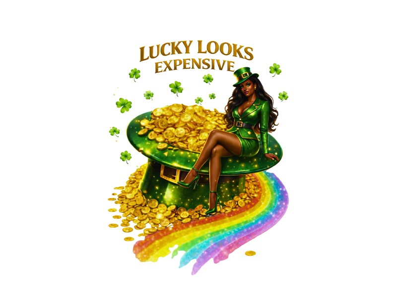 Luck Look Less Lucky Looks Expensive PNG Design (digital Download) - Etsy
