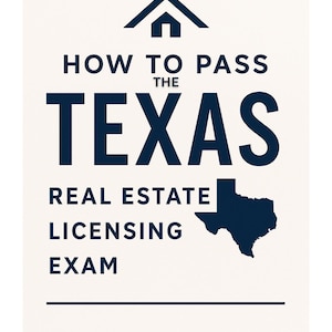 Texas Real Estate-licentiegids + miniwerkboek| TREC-examenvoorbereiding| Studiegids en werkboekbundel| Voorbereiding vastgoedlicentie