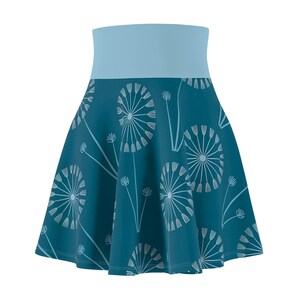 Floral Women&#39;s Skater Skirt, Casual Summer Wear, Perfect for Festivals, Day Outfits, Beach Days, Spring Vibes