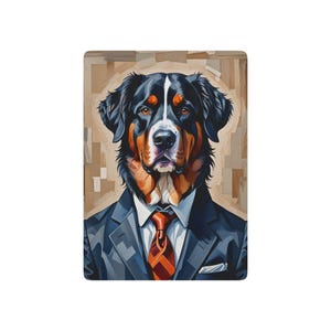 Poker Spielkarten, Berner Sennenhund Malerei, Kartenspiel, Kartenspiele, Hunde-Liebhaber-Geschenk, Tierkunst
