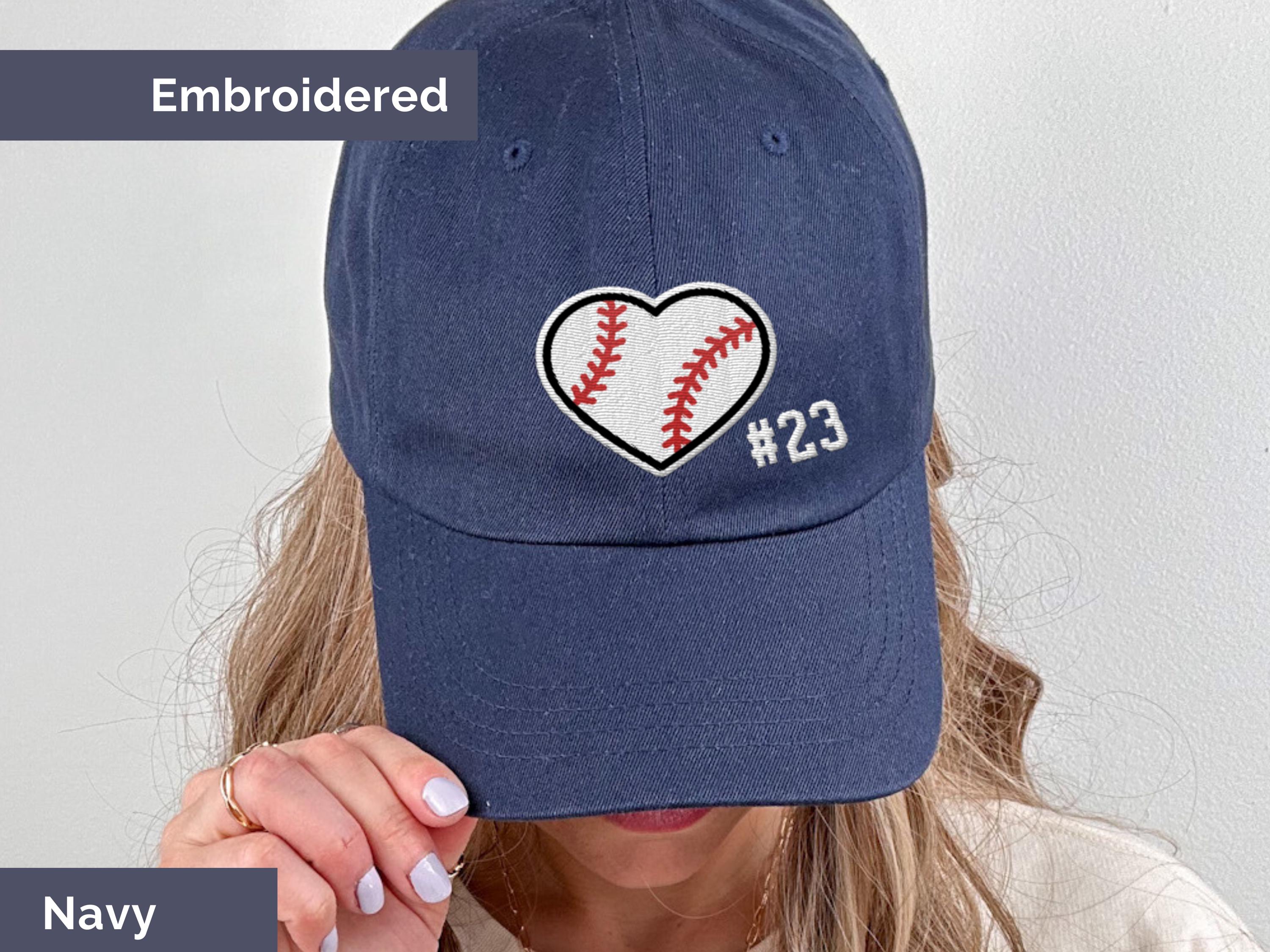 Custom Hat Blue and White Heart Pattern Hat patchhat1.jpg?v=1724819904&  main image 2