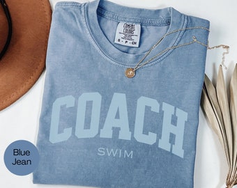 Swim Coach Shirt, Swim Coach Gift for Swim Team Shirt, Swim Meet Shirt, Swimming Coach Tshirt, Gift for Swim Instructor Swim Teacher Gift