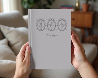 Lindo cuaderno de ballet, regalo personalizado para profesora de danza, regalo para recital de danza para bailarina, cuaderno de coreografía de danza en espiral