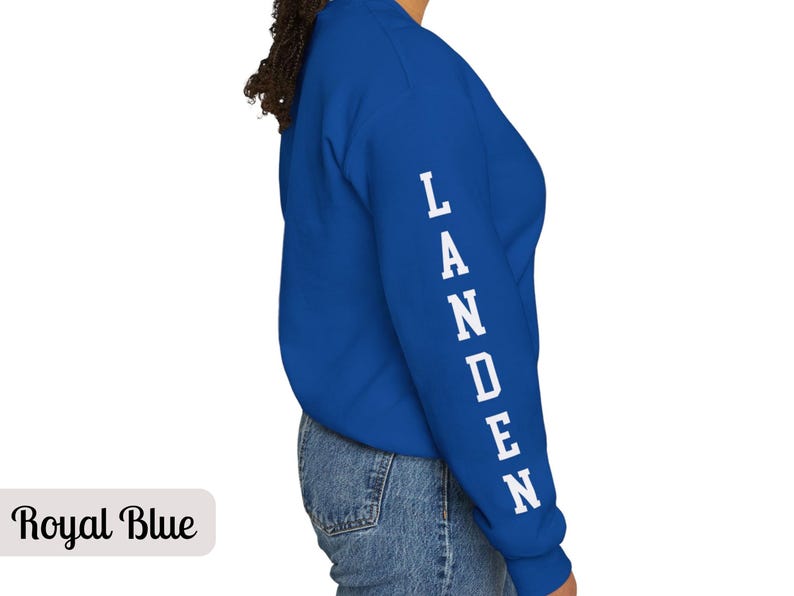 Custom Track Mom Sweatshirt with Name, Track and Field Shirt for Mama Birthday, Girl Track Gift for Mom, Track Team Sweater Track Sweatshirt image 8