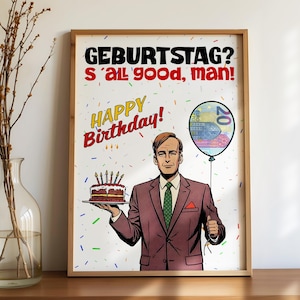 Verjaardagscadeau in geld | Wensenvervullende man | Last-minute cadeau om af te drukken | Direct PDF downloaden | Grappig verjaardagscadeau