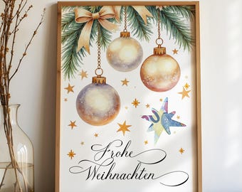 Weihnachten Geldgeschenk zum ausdrucken – Geschenkidee für Frauen, Teenager & Männer – Wunscherfüller Weihnachten – Geld kreativ verschenken