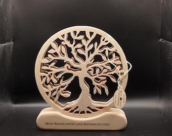 Lebensbaum aus Zirbenholz