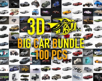 3D Stl Big Car Model Pack - 3d Nsfw pack - Nsfw - 3d stl pack - 3d stl - stl file - 3d - stl