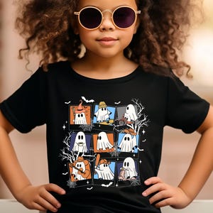 Halloween Ghost Shirt, Spooky Kids Shirt, Kids Halloween Shirt, Halloween Toddler T-Shirt, Youth Halloween Tee ,Cute Ghost Shirt,Boo T-Shirt