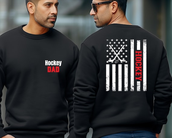 Hockey Dad Sweatshirt, Hockey Dad Hoodie, Hockey Hoodie, Hockey Sweatshirt for Dad, Hockey Father Sweater ,Hockey Dad Gift, Hockey Gift