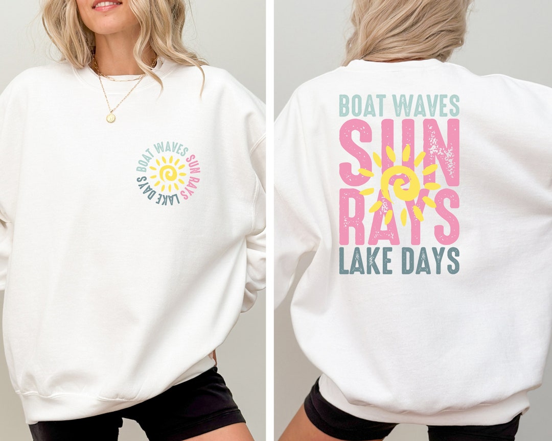 Boat Days Sunrays Sweatshirt